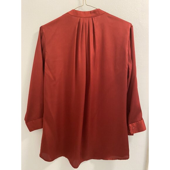 THE LIMITED - BUSINESS CASUAL BLOUSE- WOMEN - SIZE SMALL- RED -GOOD CONDITION - Picture 3 of 7